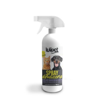 Spray antiparasitario dimeticona